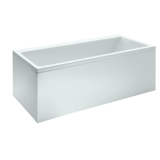 Laufen Pro 1600 x 700mm Single Ended Bath Inc Frame Feet & Left Handed Corner Panel - White