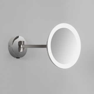 Astro Lighting Mascali LED Round Illuminated Magnifying Mirror
