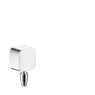 Hansgrohe PurVida Chrome Fixfit Wall Outlet With Hose Connection