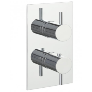 Just Taps Fonti Thermostatic Concealed 3 Outlet Shower Valve