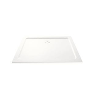 SW6 KT35 900 x 760mm Rectangle Shower Tray With Waste