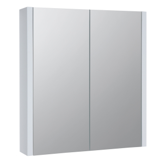 SW6 Purity 600mm Mirrored Cabinet - White
