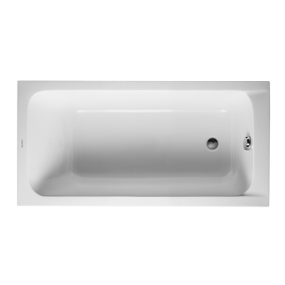 Duravit D-CODE 1500 x 750mm Single Ended Acrylic Bath  White