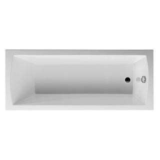 Duravit Daro 1700 x 750mm Single Ended Acrylic Bath  White