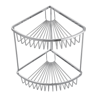SW6 Wire Double Corner Basket
