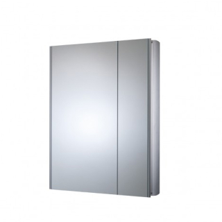 Roper Rhodes Refine 700 x 615mm Slimline Double Door Mirror Cabinet