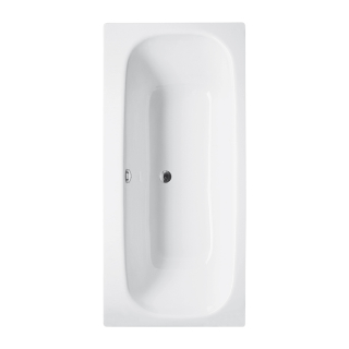 Bette Duett 1700 X 800mm Double Ended White Steel Bath No Tap Holes