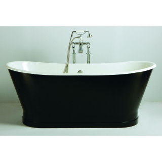 Heritage Madeira 1700 x 695mm Freestanding Cast Iron Double Ended Roll Top Bath