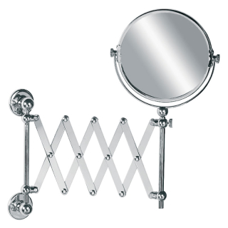 Lefroy Brooks Edwardian Extendable Shaving Mirror - LB4955CP Chrome