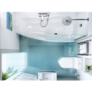 Britton EcoCurve 1700 x 750mm Right Handed Acrylic Shower Bath