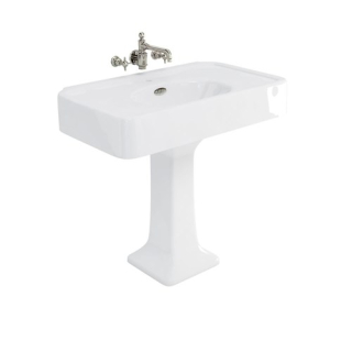 Arcade Bathrooms 900mm Basin With Overflow 905 x 550mm