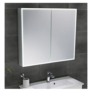 Aspect 600 x 700mm LED Mirror Cabinet With Head Pad