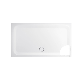 Bette Ultra T1 1600 X 700mm White Slim Steel Wet Room Shower Tray Inc Support And White Waste