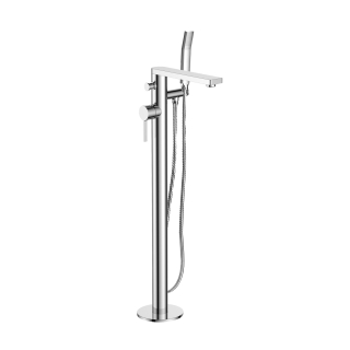 Just Taps Hugo Floor Mounted Bath Shower Mixer With Kit