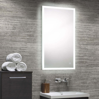 Image 500 x 700mm Steam Free LED Mirror With Head Pad