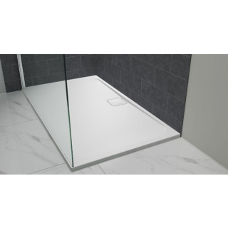 Merlyn Level 25 1000 x 800mm Rectangular Shower Tray Includin Fast Flow Waste & Cover