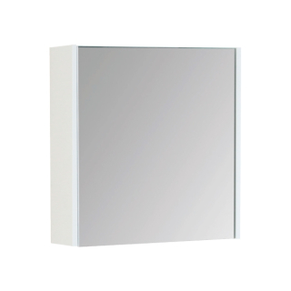SW6 Liberty 450mm Mirrored Cabinet - White