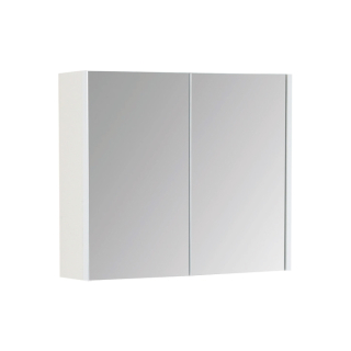 SW6 Liberty 550mm Mirrored Cabinet - White