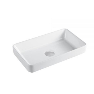 Essentials Arco square countertop basin 550mm