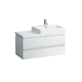 Laufen Living City 990 x 455 Vanity Unit with 2 Drawers & Right Hand Basin