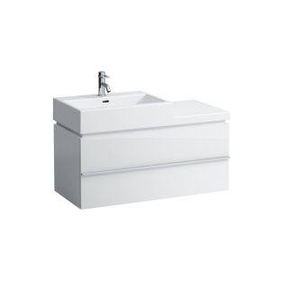 Laufen Living City 990 x 455 Vanity Unit with 2 Drawers & Left Hand Basin