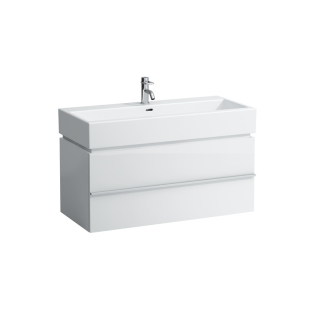 Laufen Living City 990 x 455 Vanity Unit with 2 Drawers & Basin