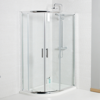 SW6 Koncept Offset Quadrant Shower Enclosure 900mm x 760mm 1850mm