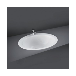 RAK Jessica 53cm Over Counter Wash Basin 1 Tap-Hole With No Overflow