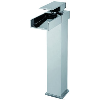 Z Series Chrome Tall Monobloc Basin Mixer With Sprung Basin Waste   