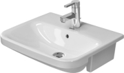 Duravit Durastyle 550 x 455 With 1 Tap Hole SemiRecessed Basin  White