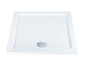 SW6 KT35 760 x 760mm Square Shower Tray With Fast Flow Waste