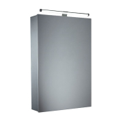 Tavistock Conduct 690 x 440mm Single Door Mirror Cabinet With LED Lighting