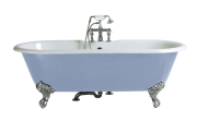 Heritage Buckingham 1700 x 770mm Roll Top Cast Iron Bath With No Tap Holes 