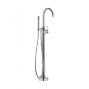 Crosswater Essential Fusion Floor Standing Bath Shower Mixer With Kit Chrome