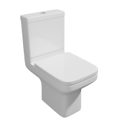 SW6 Trim Close Coupled WC Including Soft Close Seat
