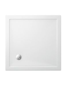 Square 1000 x 1000 x 35mm Acrylic tray - White Gloss