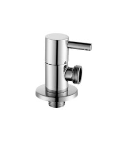 Just Taps Chrome Douche Lever Angled Valve