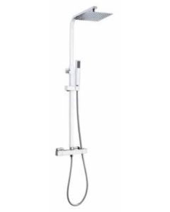 SW6 Pure Thermostatic Bar Shower Ultra Slim Stainless