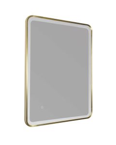 HIX Mirror With Light - Brushed Brass