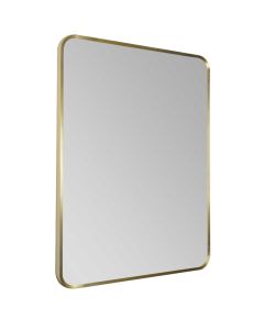 HIX Mirror Without Light - Brushed Brass