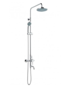 Just Taps Florence Shower Pole- Shower, Hand Shower & Spout