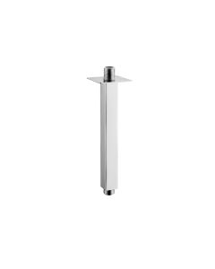 Just Taps Square Chrome Ceiling Shower Arm 200mm