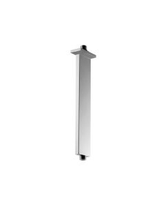 Just Taps Square Chrome Ceiling Shower Arm 300mm