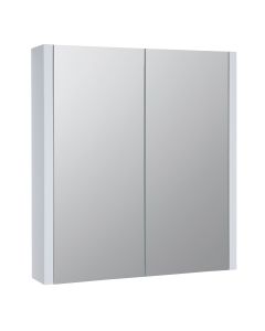 SW6 Purity 600mm Mirrored Cabinet - White