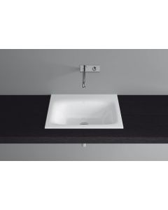 Bette Lux Built In Basin 600 X 480 No Tap Hole Basin