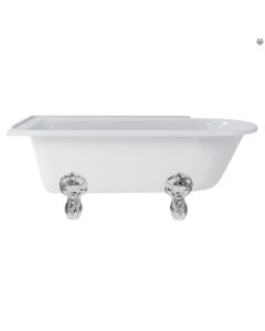 Burlington Hampton 1700x750mm L/Hand Shower Bath