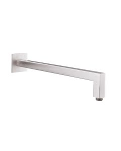 Just Taps Inox Stainless Steel Square Shower Arm 400mm