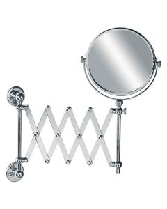 Lefroy Brooks Edwardian Extendable Circular Shaving Mirror