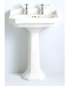 Experience Modern Luxury With Heritage Granley White Pedestal
