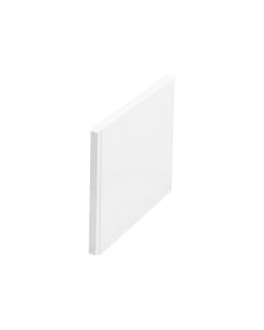Cleargreen End bath panel 750mm in White for Bathroom